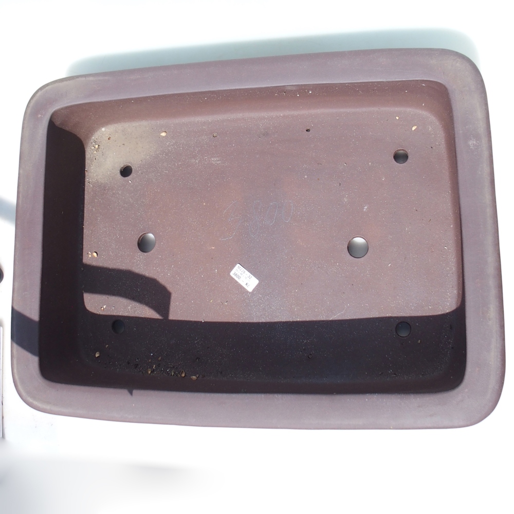 Misa do bonsai 65 x 48 x 16 cm - brązowa