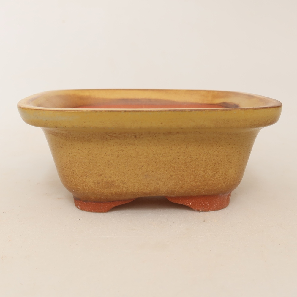 Ceramiczna miska  12 x 12 x 5 cm, kolor żółty