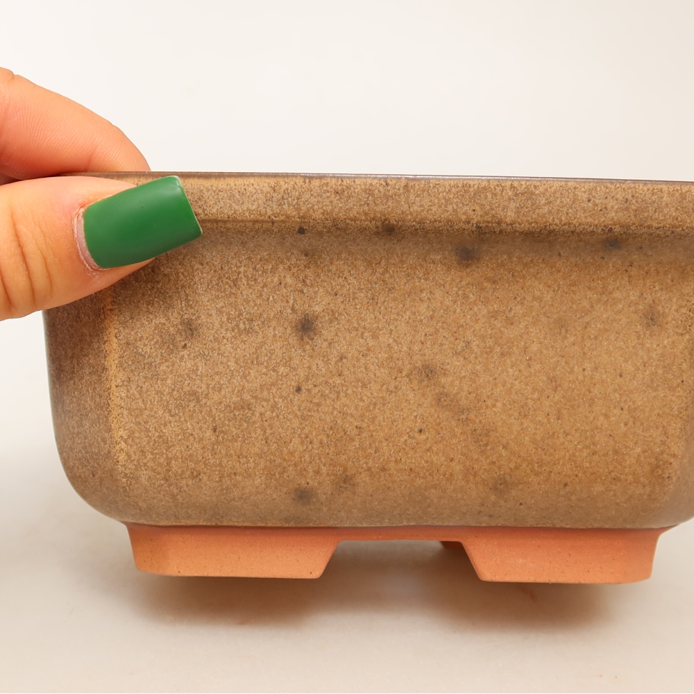 Miska ceramiczna  15 x 12 x 7 cm, kolor beżowy