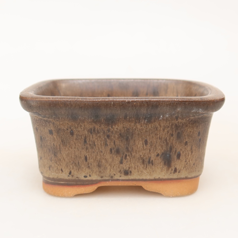 Ceramiczna miska  9 x 6,5 x 4,5 cm, kolor brązowy