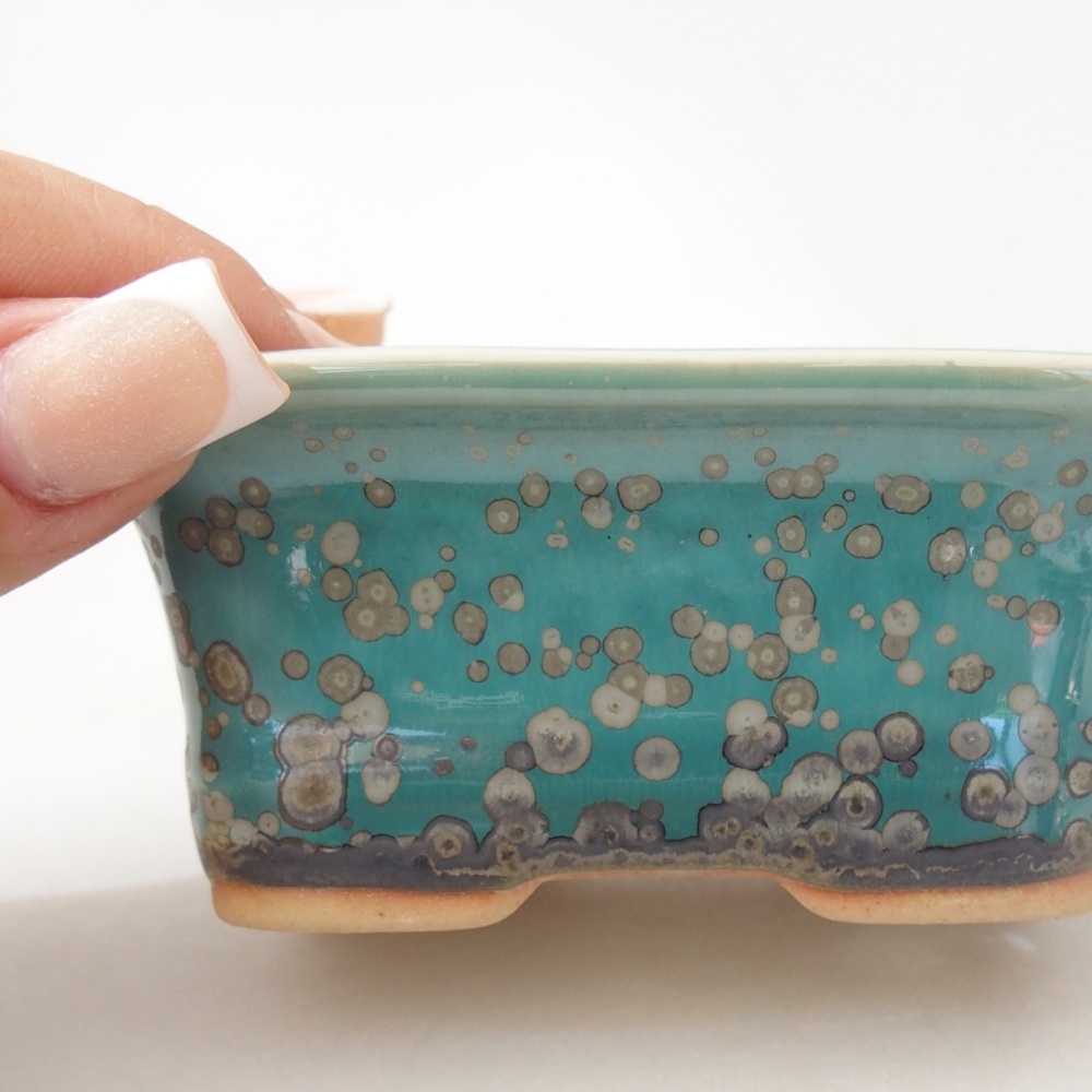 Miska 10 x 7,5 x 4 cm niebieska