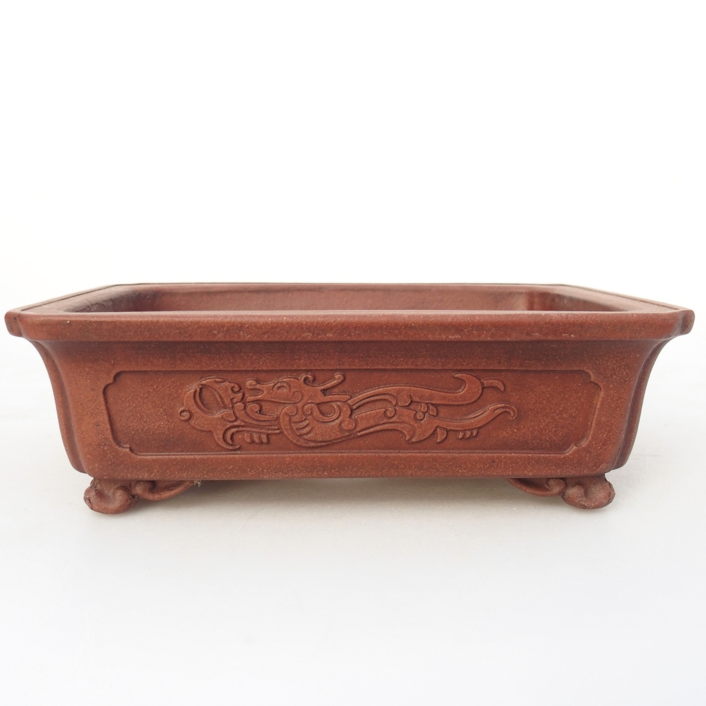 Miska 17,5 x 13,5 x 5,5 cm brązowa