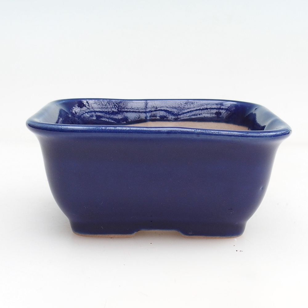 Miska do bonsai H38 - 12 x 10,5 x 5 cm - niebieska