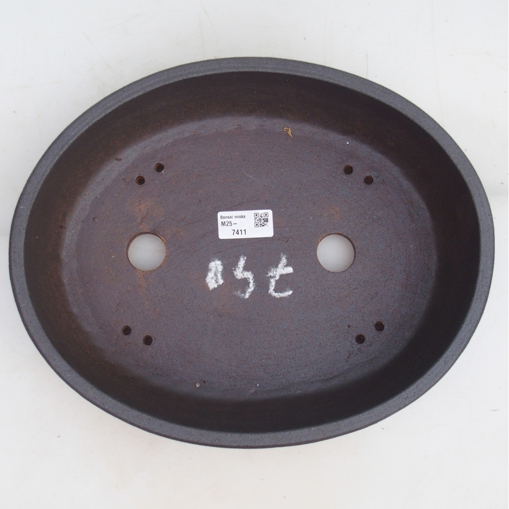 Misa do bonsai 32 x 26 x 7,5 cm, kolor brązowy