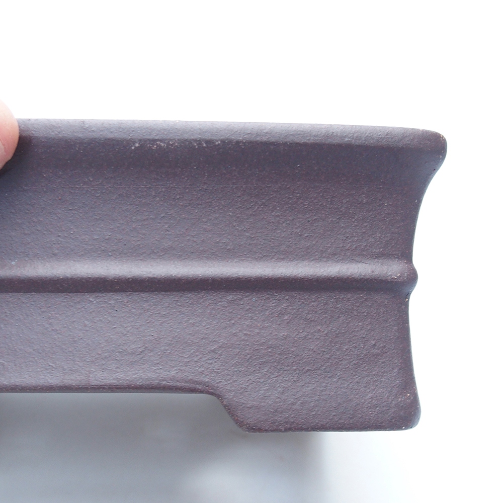 Miska 20 x 15,5 x 7 cm brązowa