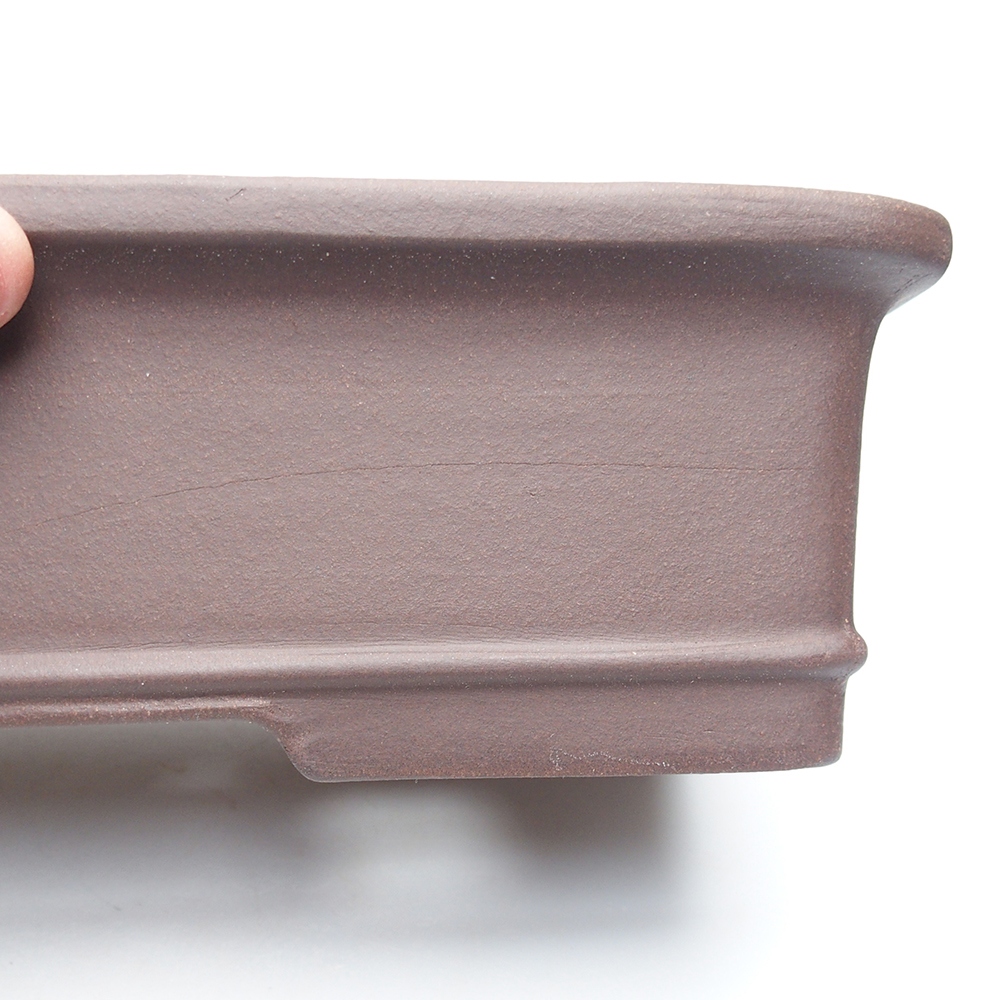 Miska 35 x 17 x 8,5 cm brązowa