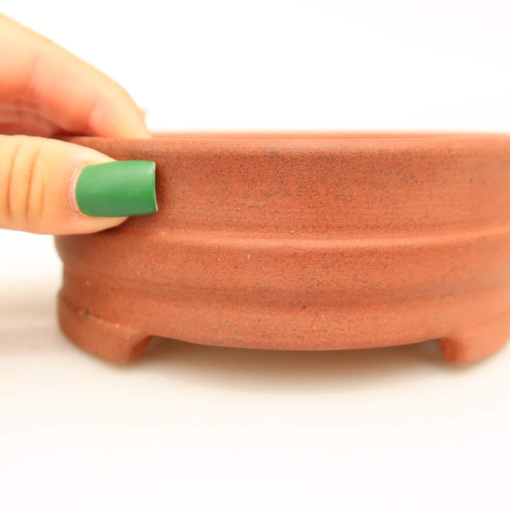 Ceramiczna miska  13 x 13 x 5 cm, kolor ceglasty
