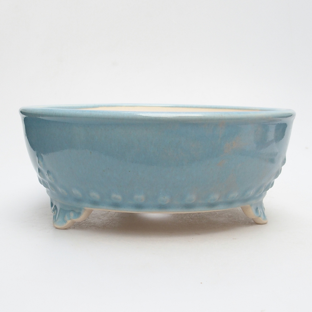 Miska 21 x 21 x 8,5 cm niebieska