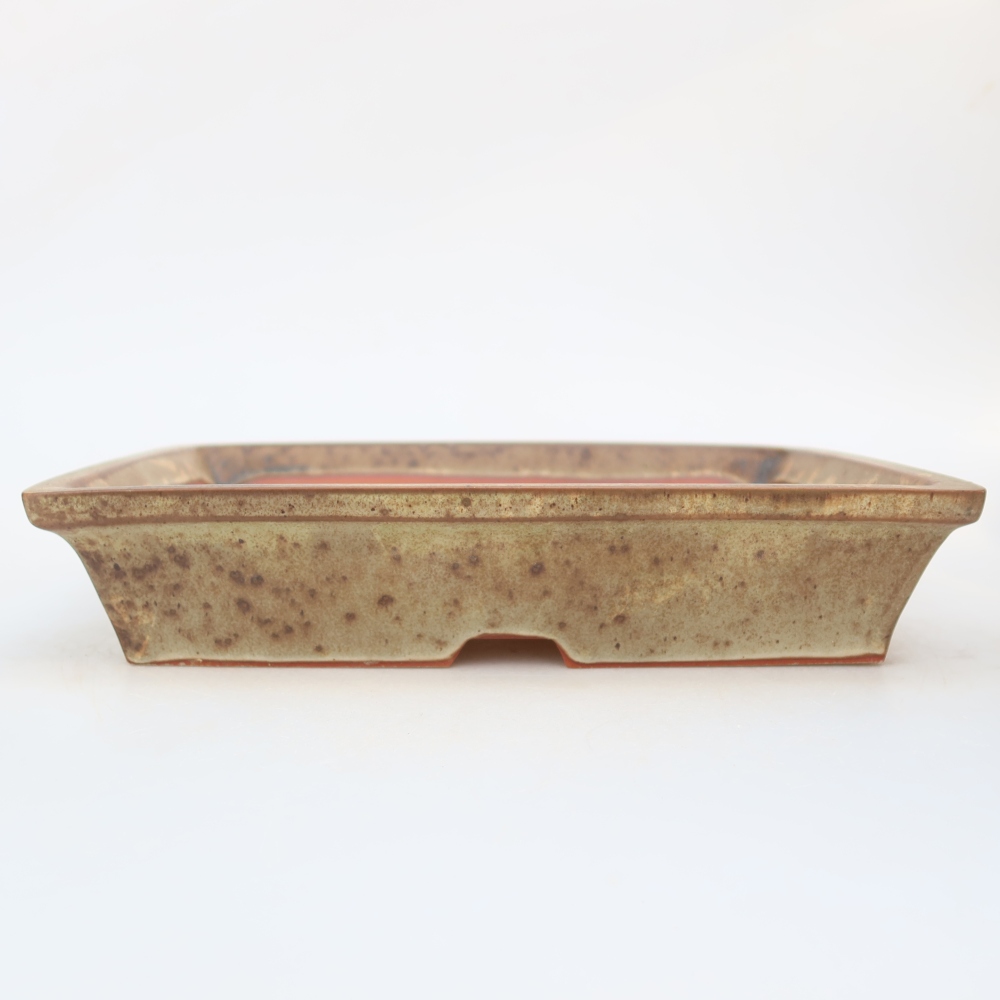 Ceramiczna miska  26 x 19,5 x 5,5 cm, kolor beżowy