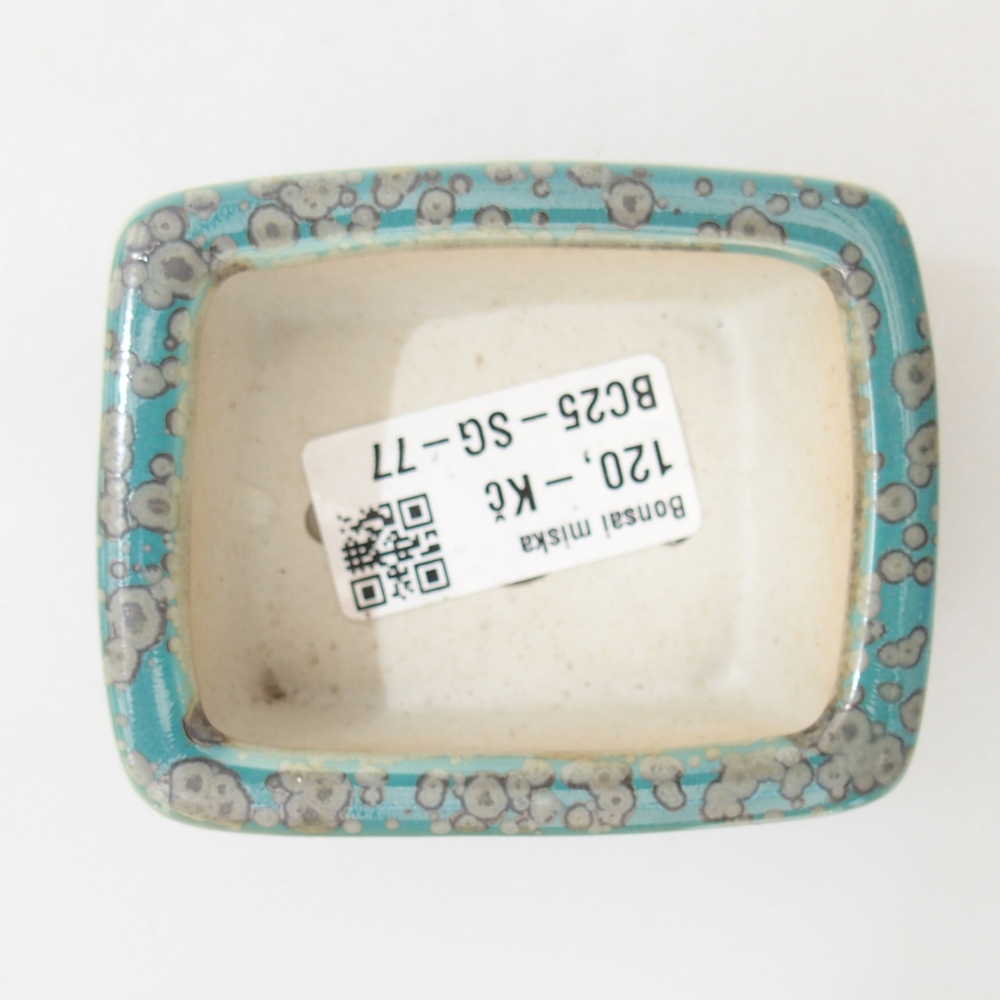 Miska 8 x 6 x 3,5 cm niebieska