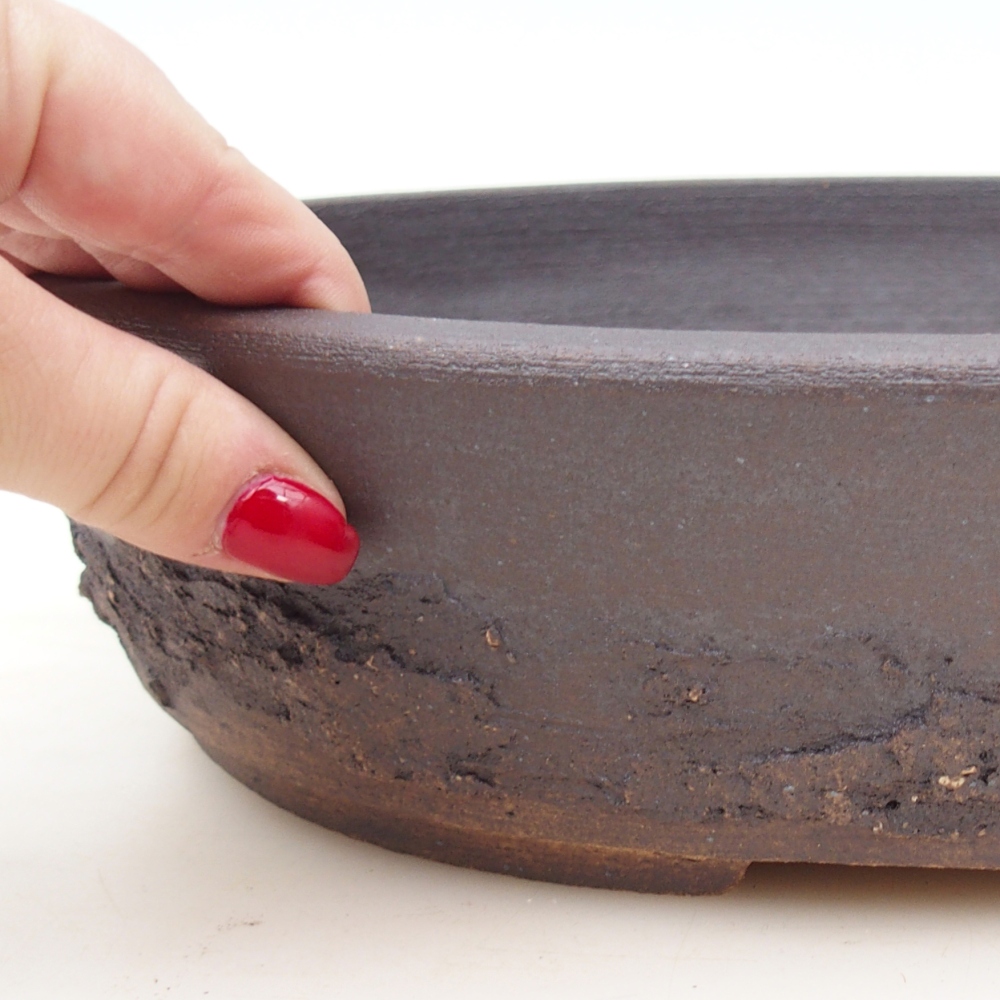 Misa do bonsai 32,5 x 26 x 7 cm, kolor brązowy