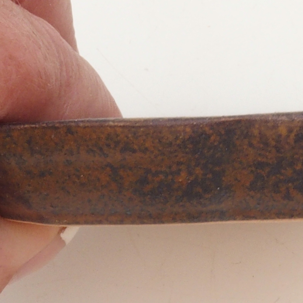 Miska ceramiczna H95 - 8 x 8 x 1 cm - niebieska