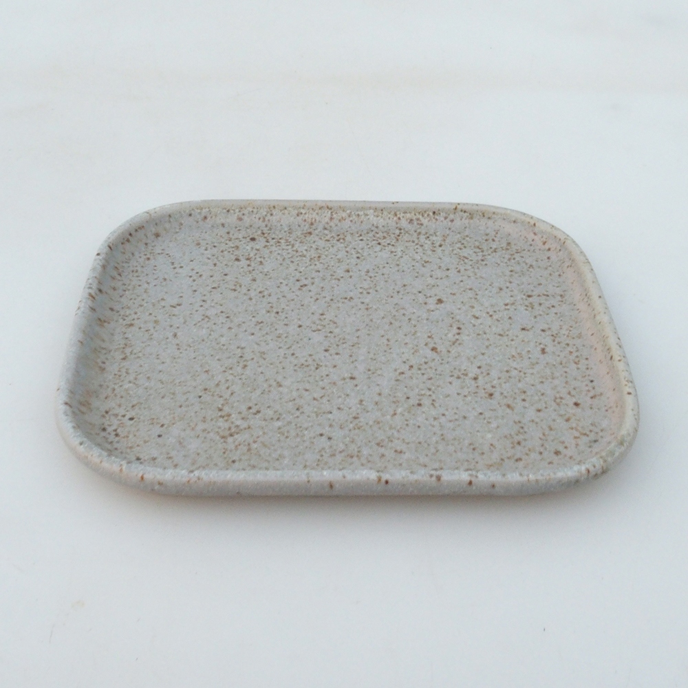 Miska ceramiczna H37 -14,5 x 13 x 1 cm - beżowa
