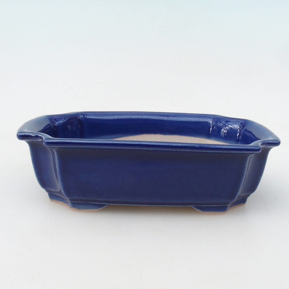Bonsai bowl + spodek H01 - 12x9x5 cm