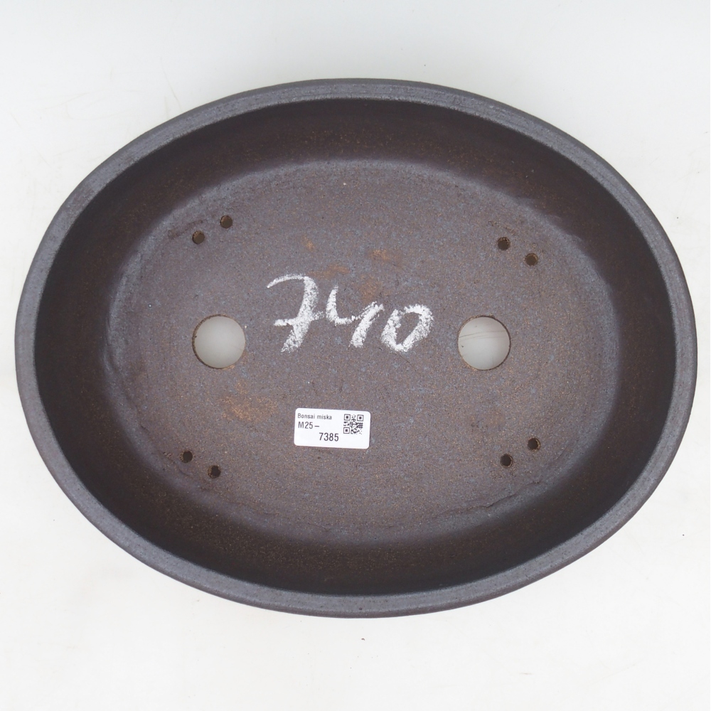 Misa do bonsai 32,5 x 25,5 x 8,5 cm, kolor brązowy