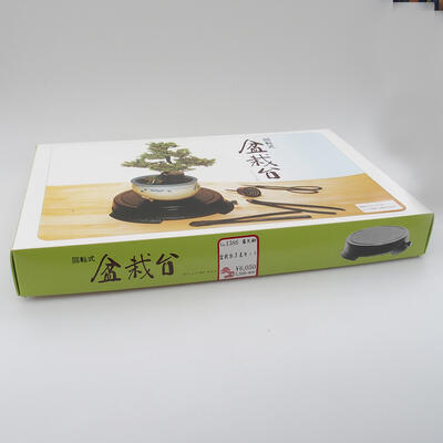 Zestaw japońskich narzędzi bonsai, gramofon, nożyczki i pęseta - 1