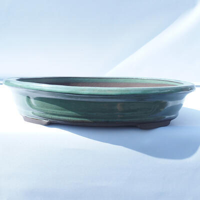 Miska Bonsai 41 x 33 x 9 cm kolor zielony - 1