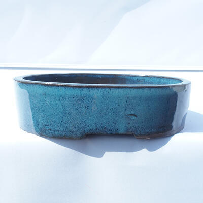 Miska Bonsai 25 x 18 x 7,5 cm kolor niebieski - 1