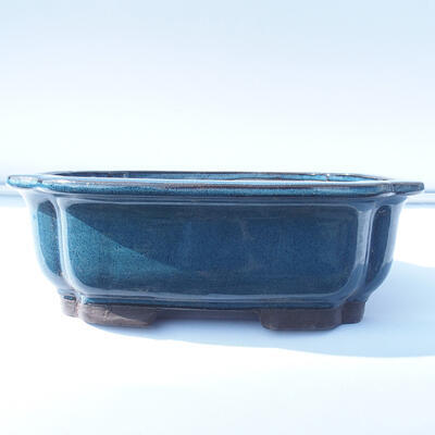 Miska Bonsai 30 x 25 x 10 cm kolor niebieski - 1