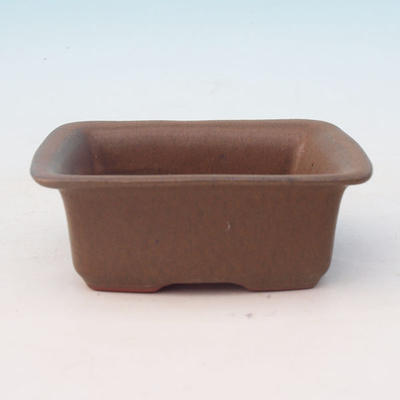 Bonsai ceramiczne miseczki H 11, brązowy - 1