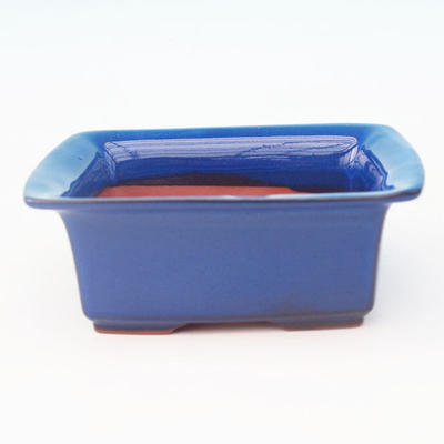 Bonsai ceramiczne miseczki H 11, niebieski - 1