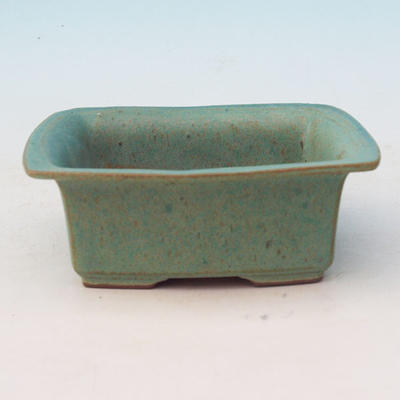 Bonsai ceramiczne miseczki H 11, zielony - 1
