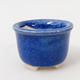 Mini miska bonsai 4 x 4 x 3 cm, kolor niebieski - 1/3