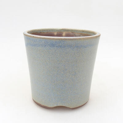 Ceramiczna miska bonsai 10 x 10 x 10 cm, kolor niebieski - 1