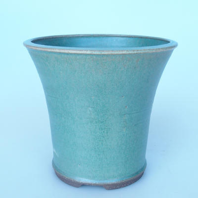 Ceramiczna miska bonsai 22 x 22 x 20 cm kolor zielony - 1