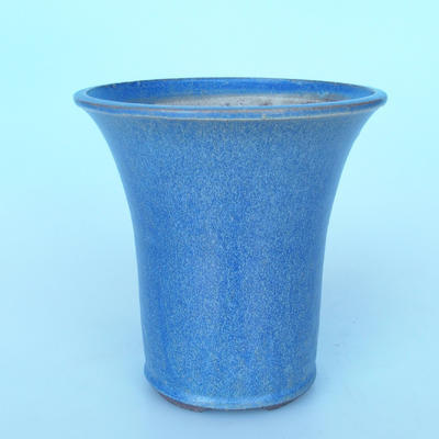 Ceramiczna miska bonsai 20 x 20 x 20,5 cm kolor niebieski - 1