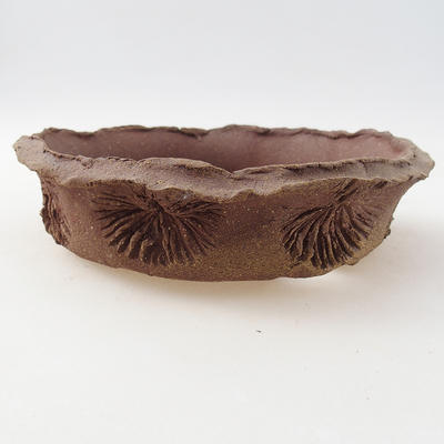 Ceramiczna miska bonsai 16 x 16 x 4,5 cm, kolor szary - II gatunek - 1