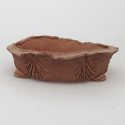Ceramiczna miska bonsai 17 x 17 x 4 cm, kolor brązowy - 2. jakość - 1