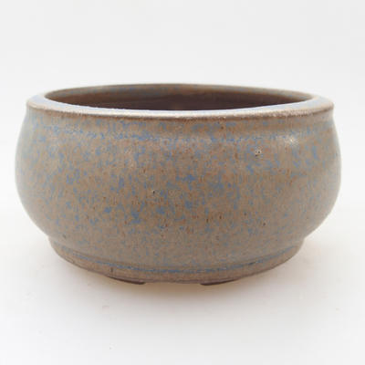 Ceramiczna miska bonsai 9 x 9 x 5 cm, kolor niebieski - 1
