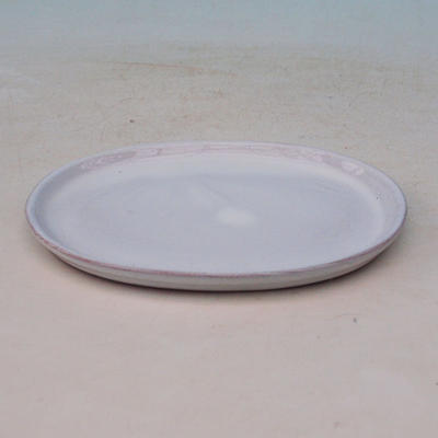 Taca Bonsai wys. 30-12 x 10 x 1 cm, biały - 12 x 10 x 1 cm - 1