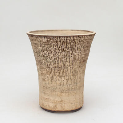 Ceramiczna miska bonsai 16,5 x 16,5 x 19 cm, kolor spękany - 1