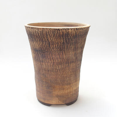 Ceramiczna miska bonsai 17 x 17 x 21 cm, kolor spękany - 1