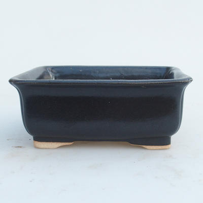 Ceramiczna miska bonsai 12 x 10 x 5 cm, kolor czarny - 2. jakość - 1