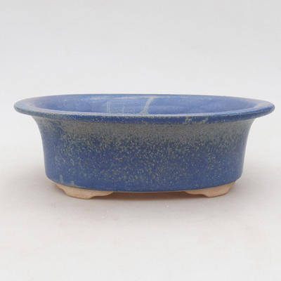 Ceramiczna miska bonsai 19 x 16 x 6,5 cm, kolor niebieski - 1