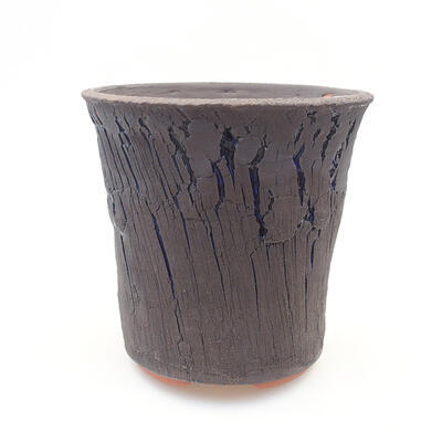 Ceramiczna miska bonsai 14 x 14 x 13,5 cm, kolor niebieski - 1