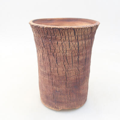 Ceramiczna miska bonsai 12,5 x 12,5 x 16 cm, kolor szary - 1