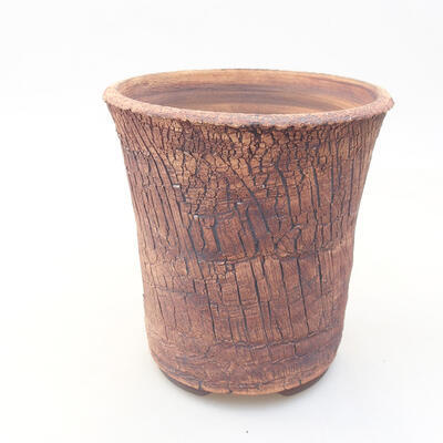 Ceramiczna miska bonsai 13 x 13 x 14 cm, kolor szary - 1
