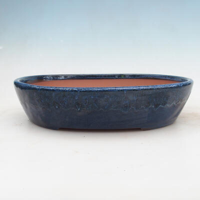 Miska Bonsai 34 x 27 x 7,5 cm, kolor niebieski - 1