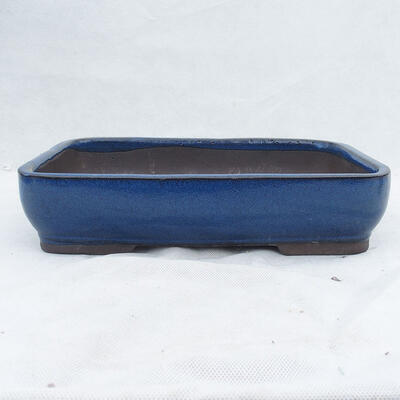 Miska Bonsai 30 x 21 x 7 cm, kolor niebieski - 1