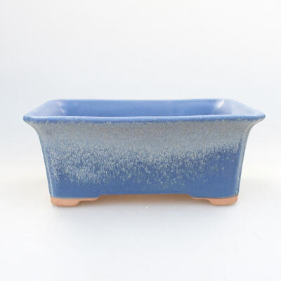 Ceramiczna miska bonsai 17,5 x 14 x 6,5 cm, kolor niebieski - 1