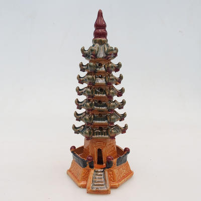 Figurka ceramiczna - pagoda - 1