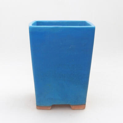 Ceramiczna miska bonsai 14,5 x 14,5 x 19 cm, kolor niebieski - 1