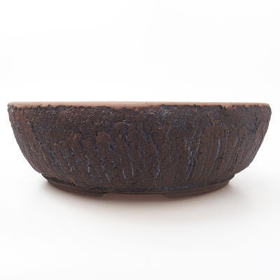 Ceramiczna miska do bonsai 28 x 28 x 9 cm, kolor spękany - 1