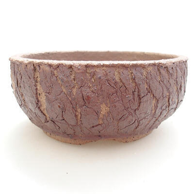 Ceramiczna miska bonsai 14,5 x 14,5 x 6,5 cm, kolor spękany - 1