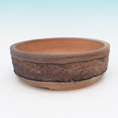 Bonsai ceramiczne miseczki - strzały na drewnie - 1
