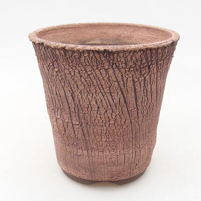 Ceramiczna miska bonsai 13,5 x 13,5 x 14 cm, kolor spękany - 1